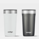 Kit com 2 Copos Termicos Street Branco e Cinza Contigo _ 473ml-min